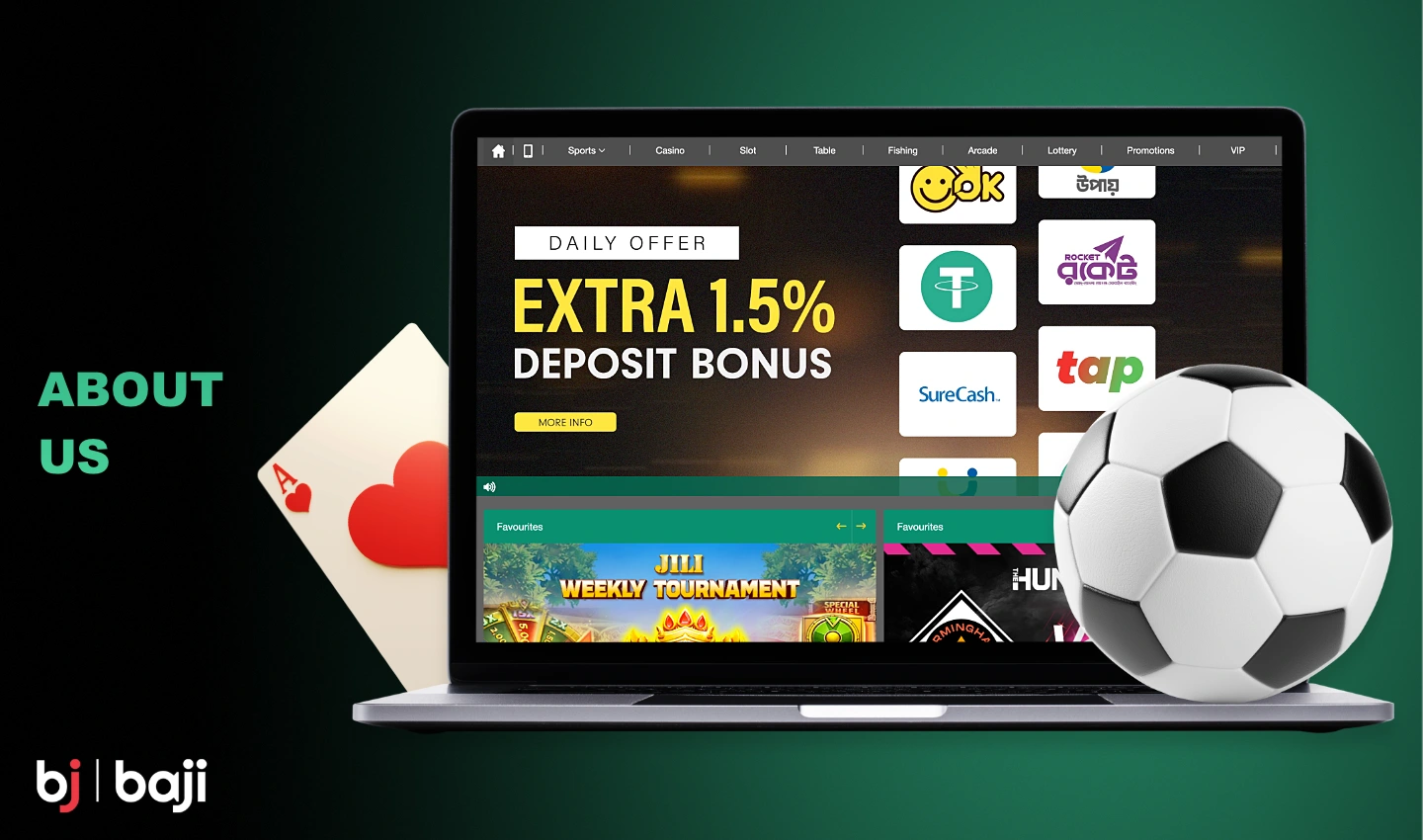 Baji has a proven track record of offering the best gambling experience to its customers