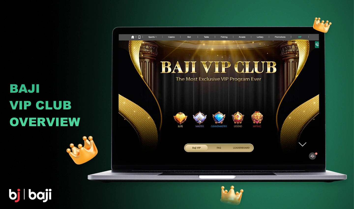 Baji वीआईपी क्लब एक विशेष कार्यक्रम है जो आपको अतिरिक्त पुरस्कार अर्जित करने की अनुमति देता है