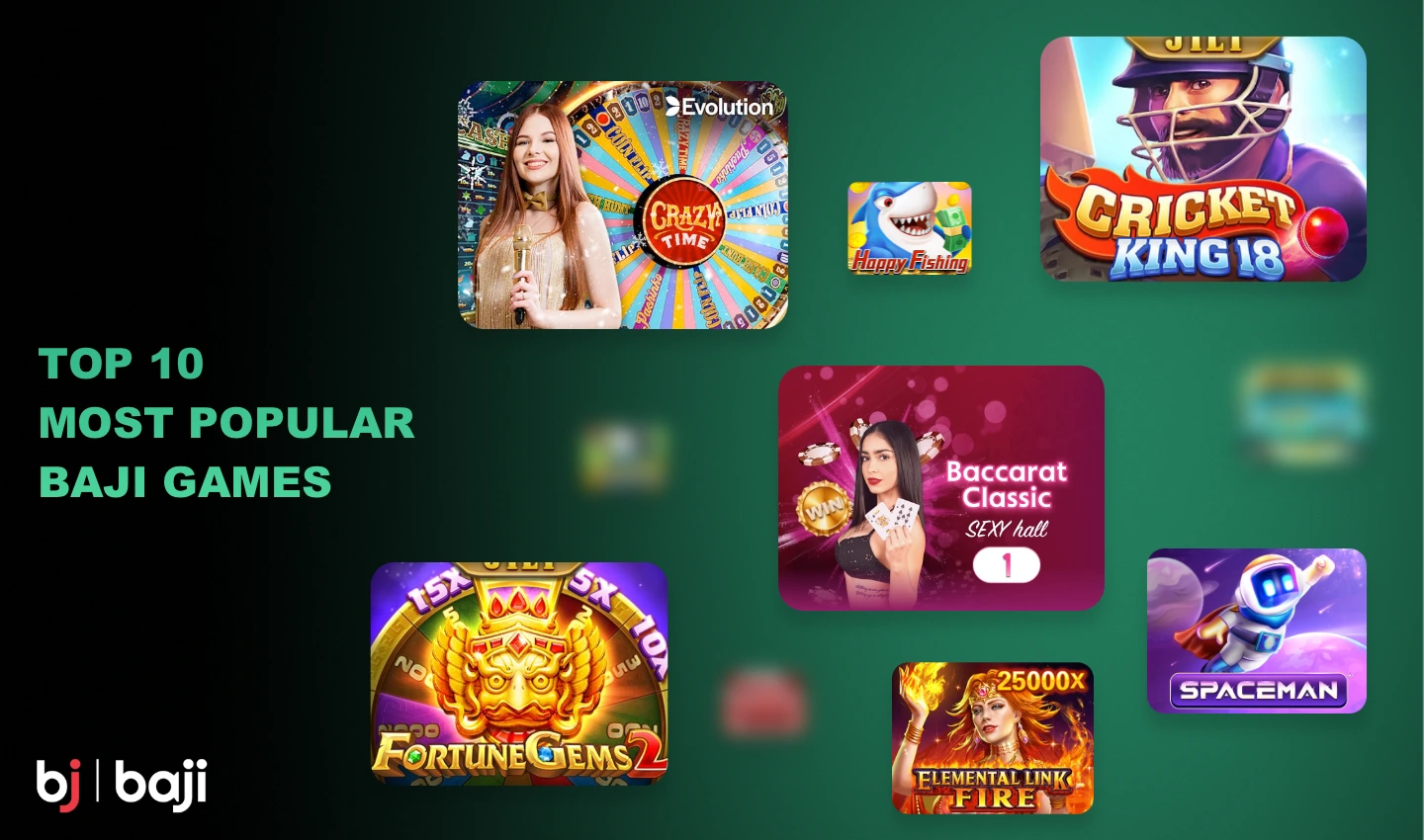 The list of the best games at Baji Casino is formed on the preference of users from all over the world